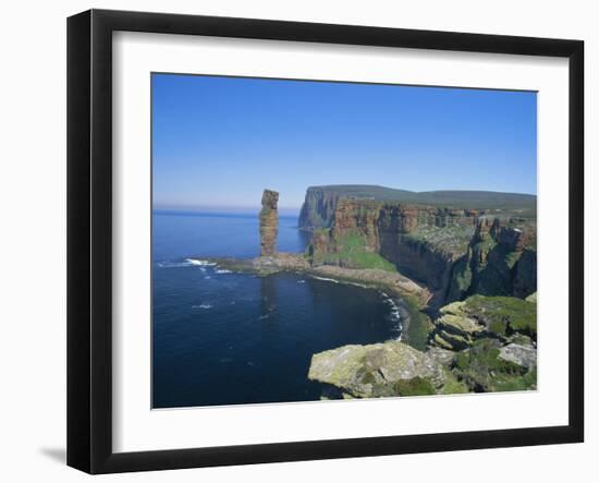 The Old Man of Hoy, 150M Sea Stack, Hoy, Orkney Islands, Scotland, UK, Europe-David Tipling-Framed Photographic Print