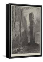 The Old Man of Hoy-Samuel Read-Framed Stretched Canvas