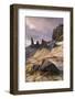 The Old Man of Storr on a Winter Morning, Isle of Skye, Scotland. Winter (December)-Adam Burton-Framed Photographic Print