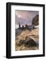 The Old Man of Storr on a Winter Morning, Isle of Skye, Scotland. Winter (December)-Adam Burton-Framed Photographic Print