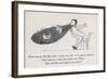 The Old Man Whose Beard is Used as a Nesting Ground for Owls Hens Larks and Wrens-Edward Lear-Framed Art Print