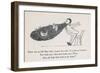 The Old Man Whose Beard is Used as a Nesting Ground for Owls Hens Larks and Wrens-Edward Lear-Framed Art Print