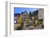 The Old Market Hall and Robert Clive Statue, the Square, Shrewsbury, Shropshire, England, UK-Stuart Black-Framed Photographic Print