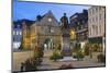 The Old Market Hall and Robert Clive Statue, the Square, Shrewsbury, Shropshire, England, UK-Stuart Black-Mounted Photographic Print