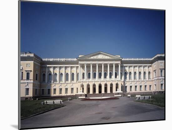 The Old Michael Palace in St. Petersburg, 1819-1825-Carlo Rossi-Mounted Photographic Print