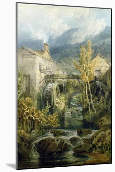 The Old Mill, Ambleside-J. M. W. Turner-Mounted Giclee Print