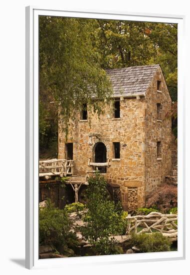 The Old Mill, Gone with the Wind, Little Rock, Arkansas, USA-Walter Bibikow-Framed Premium Photographic Print