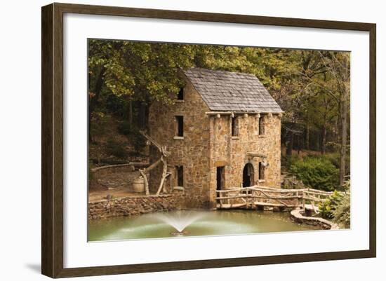 The Old Mill, Gone with the Wind, Little Rock, Arkansas, USA-Walter Bibikow-Framed Photographic Print