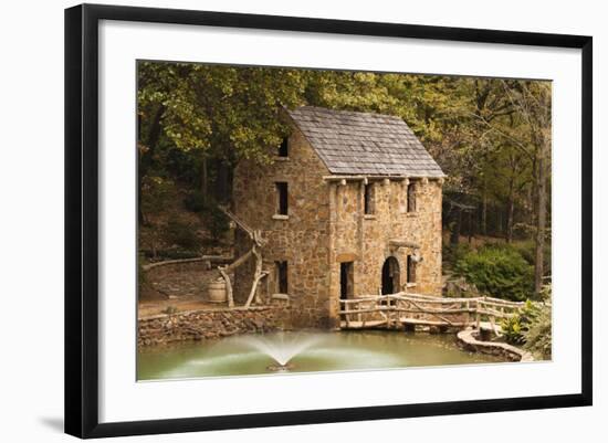 The Old Mill, Gone with the Wind, Little Rock, Arkansas, USA-Walter Bibikow-Framed Photographic Print