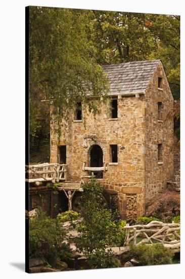 The Old Mill, Gone with the Wind, Little Rock, Arkansas, USA-Walter Bibikow-Stretched Canvas