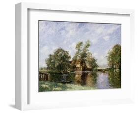 The Old Mill, Houghton, Cambridgeshire, C.1907-Thomas Edwin Mostyn-Framed Giclee Print