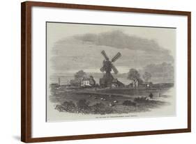 The Old Mill on Wimbledon-Common, Lately Removed-null-Framed Giclee Print