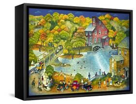 The Old Mill-Bill Bell-Framed Stretched Canvas