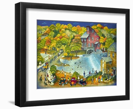 The Old Mill-Bill Bell-Framed Giclee Print