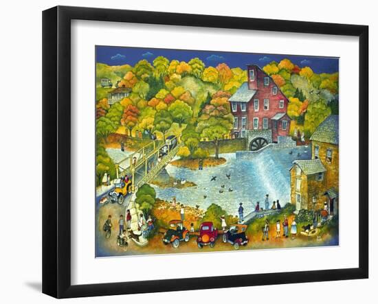 The Old Mill-Bill Bell-Framed Giclee Print
