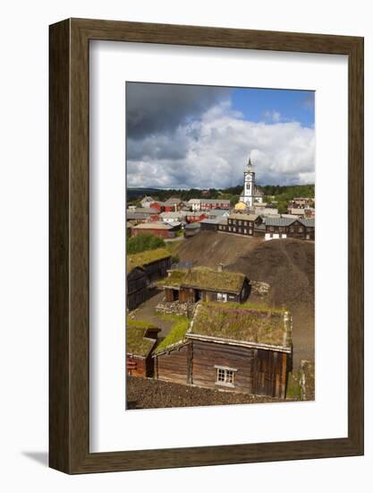 The Old Mining Town of Roros, Sor-Trondelag County, Gauldal District, Norway, Scandinavia, Europe-Doug Pearson-Framed Photographic Print