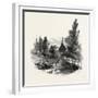 The Old Mohawk Church, Canada, Nineteenth Century-null-Framed Giclee Print