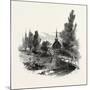 The Old Mohawk Church, Canada, Nineteenth Century-null-Mounted Giclee Print