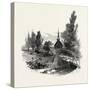 The Old Mohawk Church, Canada, Nineteenth Century-null-Stretched Canvas