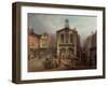 The Old Moot Hall, Leeds, C.1825-Joseph Rhodes-Framed Giclee Print