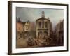 The Old Moot Hall, Leeds, C.1825-Joseph Rhodes-Framed Giclee Print