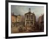 The Old Moot Hall, Leeds, C.1825-Joseph Rhodes-Framed Giclee Print