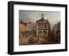 The Old Moot Hall, Leeds, C.1825-Joseph Rhodes-Framed Giclee Print