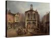 The Old Moot Hall, Leeds, C.1825-Joseph Rhodes-Stretched Canvas