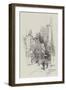 The Old Moravian Chapel in Fetter Lane-Herbert Railton-Framed Giclee Print