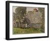 The Old Mulford House, Easthampton, 1917-Childe Hassam-Framed Giclee Print