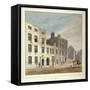 The Old Navy Pay Office, Old Broad Street, City of London, 1811-George Sidney Shepherd-Framed Stretched Canvas