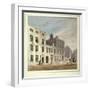 The Old Navy Pay Office, Old Broad Street, City of London, 1811-George Sidney Shepherd-Framed Giclee Print