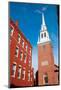 The Old North Church is officially known as Christ Church in the City of Boston, on April 18, 17...-null-Mounted Photographic Print