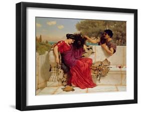 The Old, Old Story, 1903-John William Godward-Framed Giclee Print