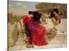 The Old, Old Story, 1903-John William Godward-Stretched Canvas