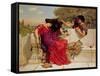 The Old, Old Story, 1903-John William Godward-Framed Stretched Canvas