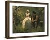 The Old, Old Story-Albert Neuhuys-Framed Giclee Print