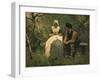 The Old, Old Story-Albert Neuhuys-Framed Giclee Print