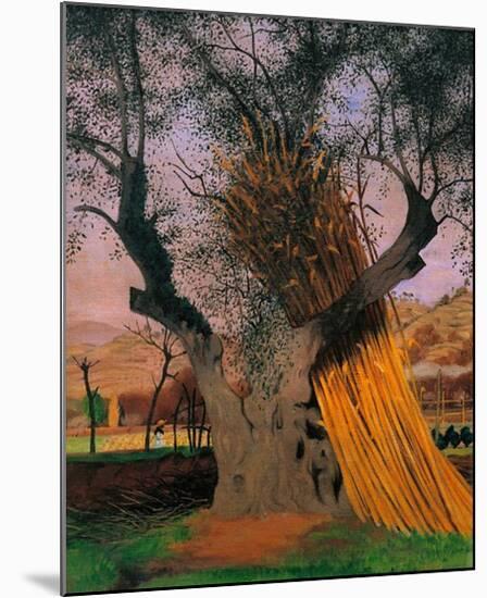 The Old Olive Tree-Félix Vallotton-Mounted Giclee Print