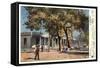 The Old Palace, Santa Fe, New Mexico, USA, C1900s-Gilette-Framed Stretched Canvas