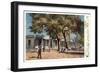 The Old Palace, Santa Fe, New Mexico, USA, C1900s-Gilette-Framed Giclee Print