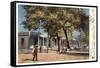 The Old Palace, Santa Fe, New Mexico, USA, C1900s-Gilette-Framed Stretched Canvas