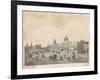 The (Old) Palace, Santiago, Chile, 1855-null-Framed Giclee Print