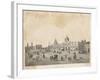 The (Old) Palace, Santiago, Chile, 1855-null-Framed Giclee Print