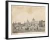 The (Old) Palace, Santiago, Chile, 1855-null-Framed Giclee Print