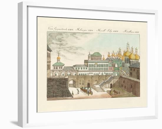 The Old Palast of the Czars in Moscow-null-Framed Giclee Print