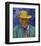 The Old Peasant Patience Escalier-Vincent van Gogh-Framed Art Print