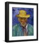 The Old Peasant Patience Escalier-Vincent van Gogh-Framed Art Print