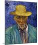 The Old Peasant Patience Escalier-Vincent van Gogh-Mounted Art Print