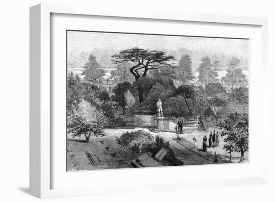 The Old Physic Garden, Chelsea, 1890-null-Framed Giclee Print